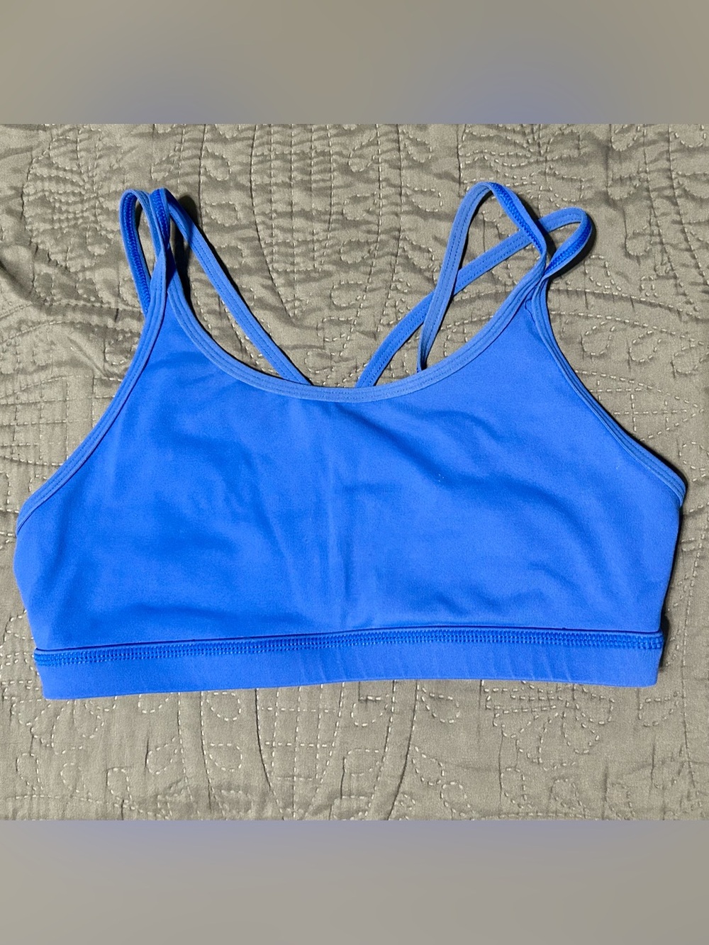 Born Primitive Cobalt Double-Strap Sports Bralette